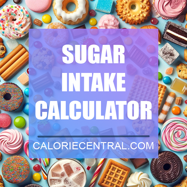 Sugar intake calculator